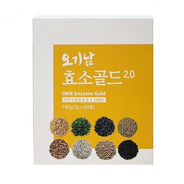 오기남차가버섯,오기남 효소골드 2.0 (60포 180g) 소화 곡물 발효효소 분말